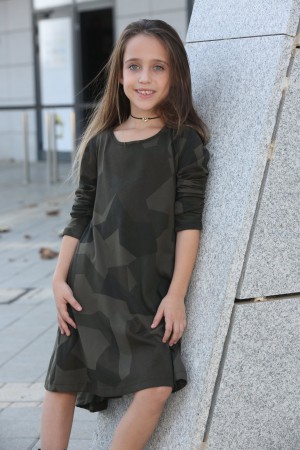 Geometric Dress For Teens