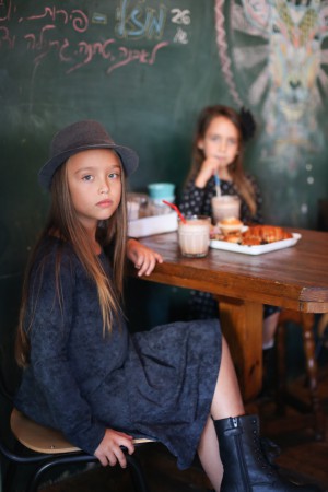 Long-Sleeved Black Dress