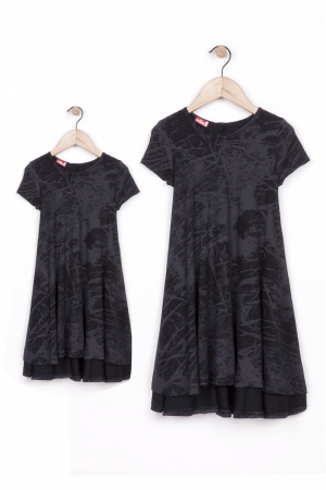 Mom&Me - Black Dresses for Mother and Daughter (Total Price)